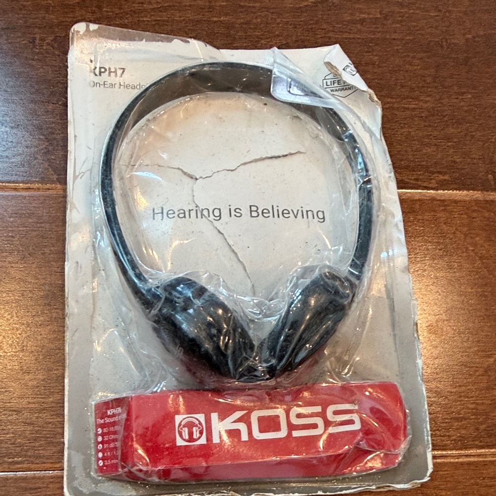 Koss Black On-Ear Headphones